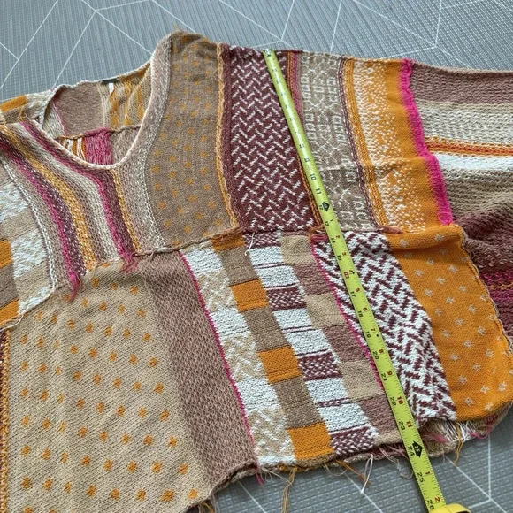 Free People Multicolor Patchwork Sweater - Picture 8 of 8